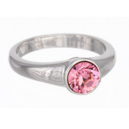 Ring "Solitaire" - light rose