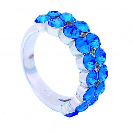 Ring "Trendy" - capri blue