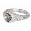 Ring "Solitaire Diva" - black diamond