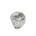 Ring "Pompadour" - crystal