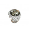 Ring "Pompadour" - black diamond