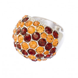 Ring "Coccinella" - brown shades
