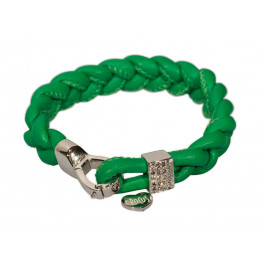 Leather bracelet "Sylt" - green
