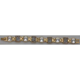 Bracelet Tiffany crystal / gold