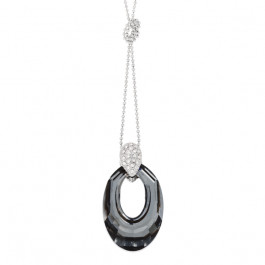 Necklace "Helios" - black diamond