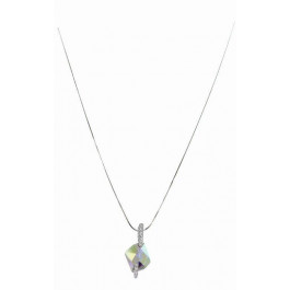 Necklace "Cosmic" - crystal aurore boreale