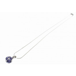 Necklace "Ball Fabergé" - tanzanite