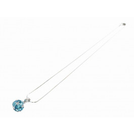 Necklace "Ball Fabergé" - indicolite/aqua