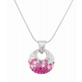 Necklace "Bubble" - pink