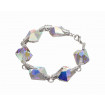 Bracelet "Cosmic" - crystal aurore boreale