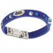Girls‘ bracelet „Patchwork“ - royal blue