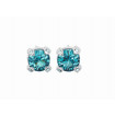 Ear stud "Faberge Solitaire" indicolite