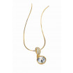 Necklace "Dream" - gold/crystal