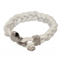 Leather bracelet "Sylt" - white