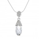 Necklace "Dream Briolette" - crystal