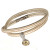 Ladies' leather bracelet "Dream" - beige