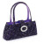 Crystal bag "Tiffany" - tanzanite/violette